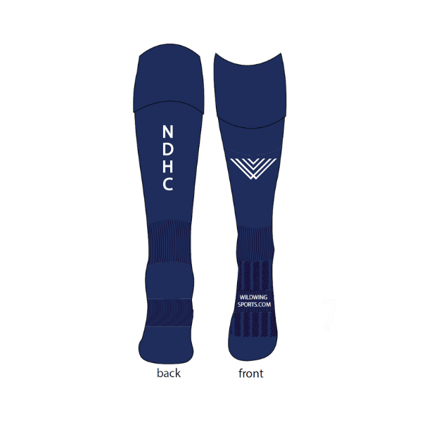 North Down Hockey Navy Socks